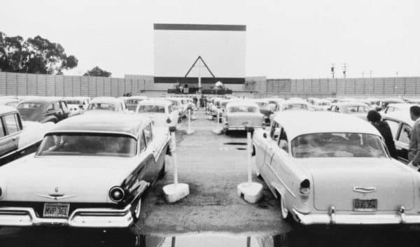 Drive-in Movie Theater road trip