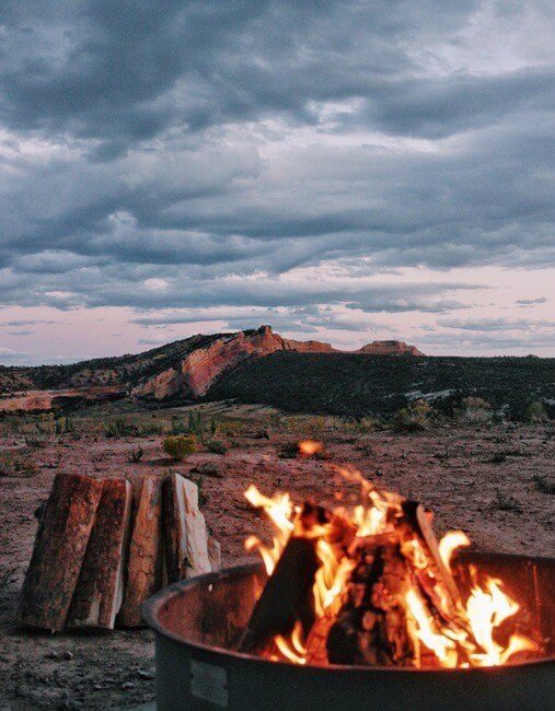 Campfire southwest usa road trip