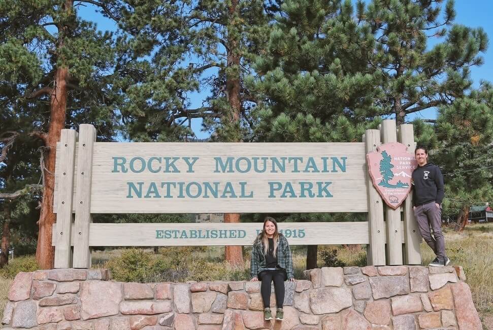 rocky mountain national park entrance colorado