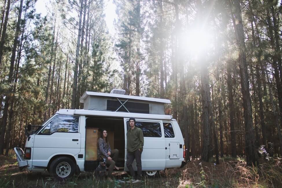 Vanlife Campervan Couple Australia