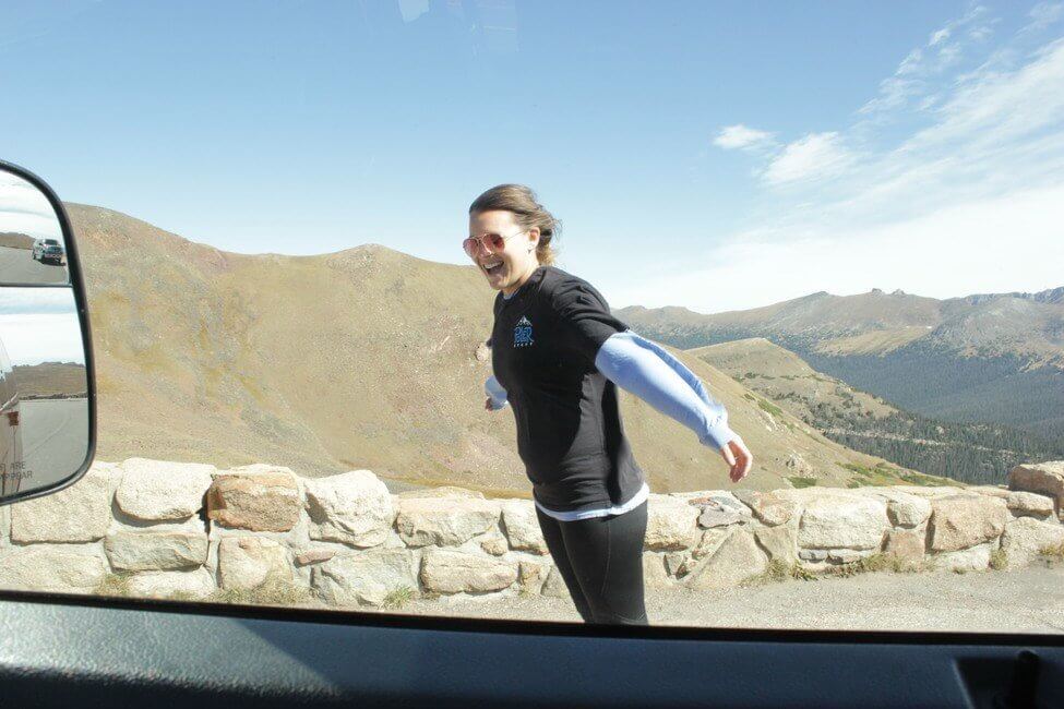 windy day trail ridge road rocky mountain national park