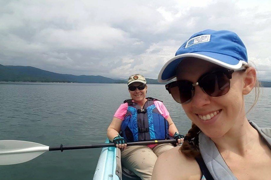 Kayaking Lake Jocassee Rainy South Carolina Road Trip