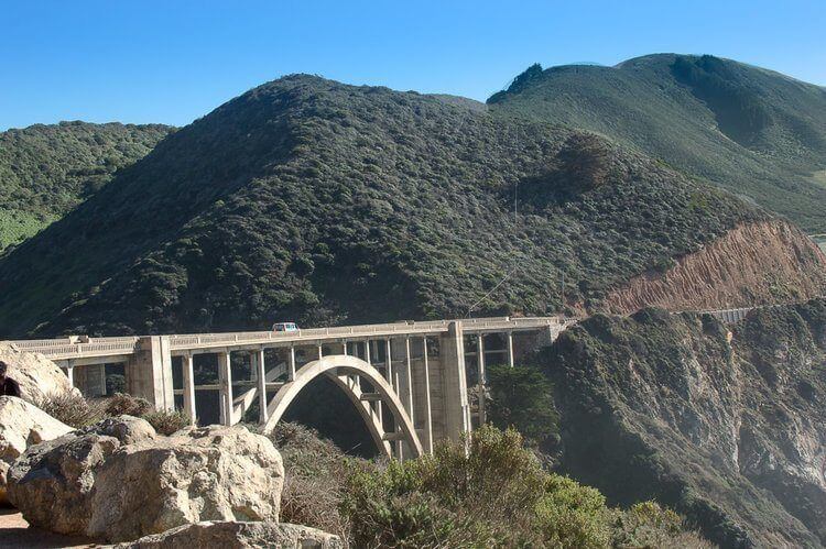 Big Sur California Coast Road Trip bridge