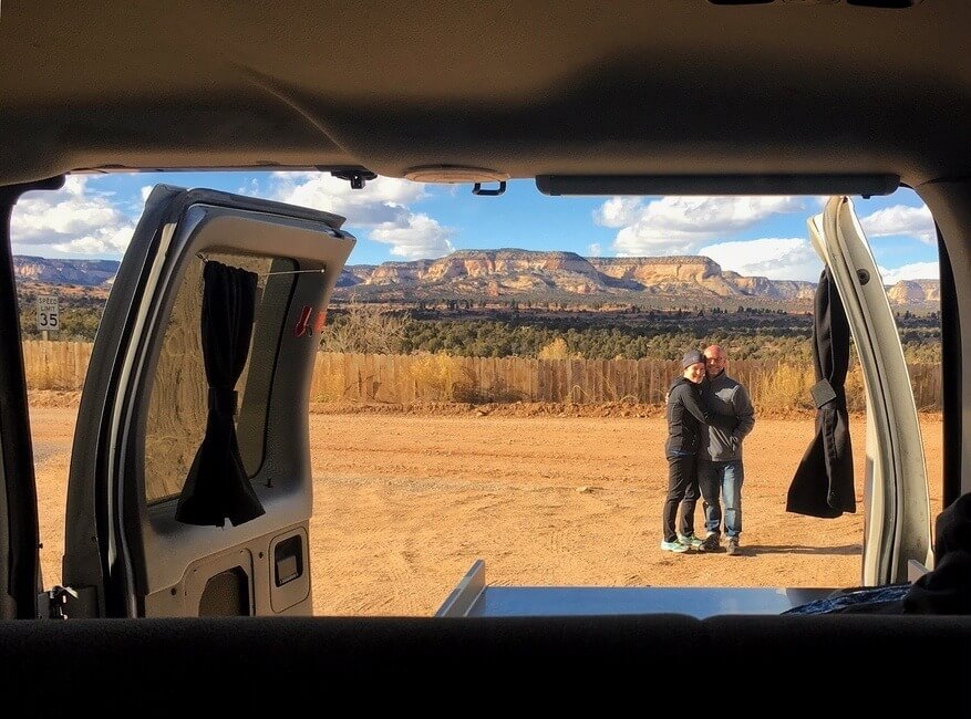 First time camping campervan