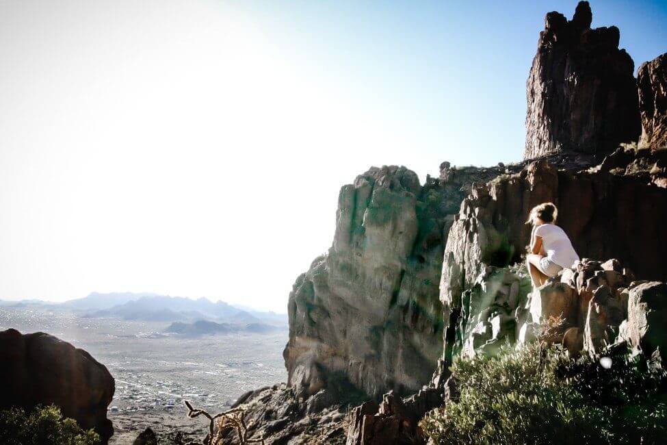 Lost Dutchman Hike Lookout Arizona