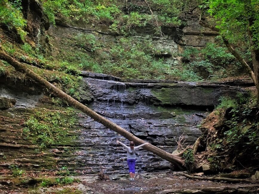 Natchez Trace Parkway Nashville Tennessee waterfall