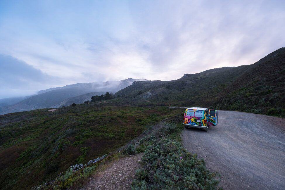 Big Sur Highway 1 Road Trip Campervan