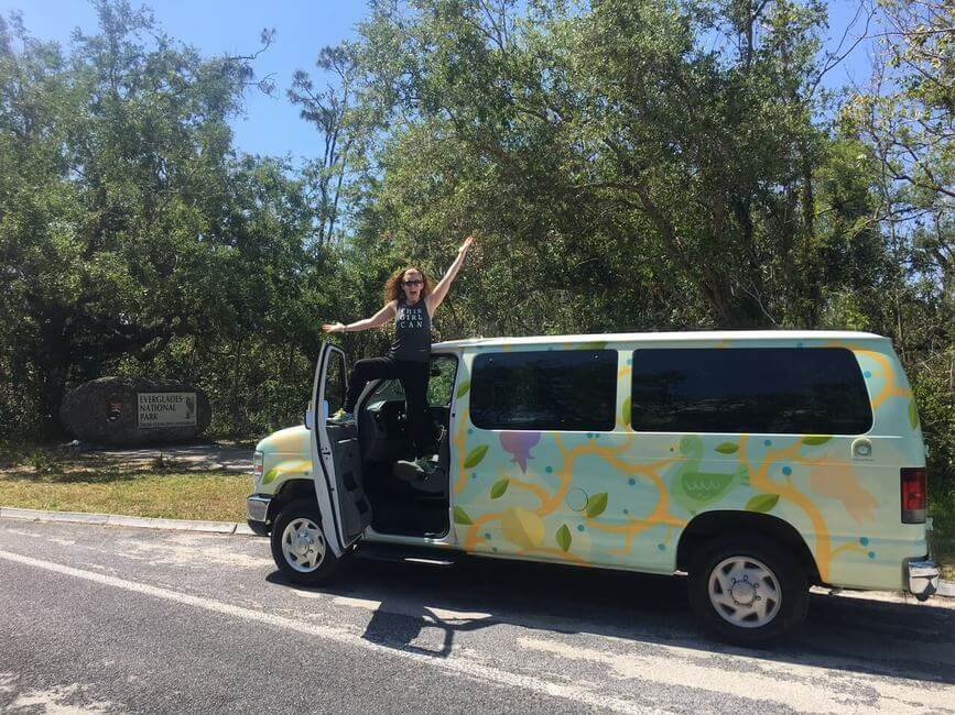 Campervan Trip Florida Everglades National Park Camping Entrance