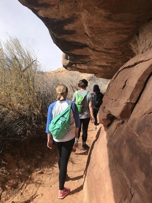 Cave Spring Hike Moab Utah