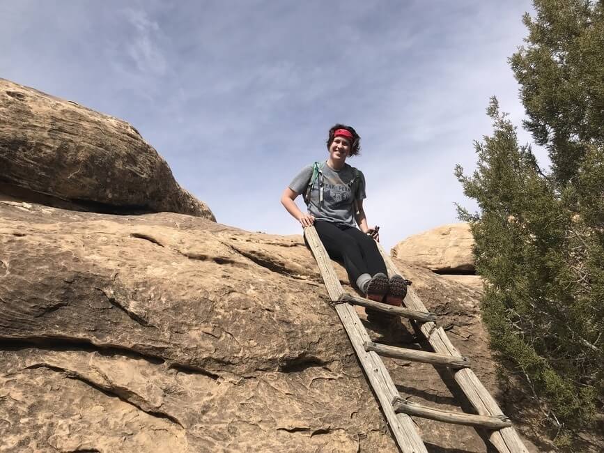 Ladder Cave Spring Trail Moab Utah