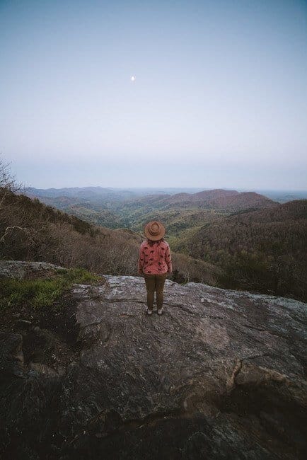 North Georgia Road Trip View