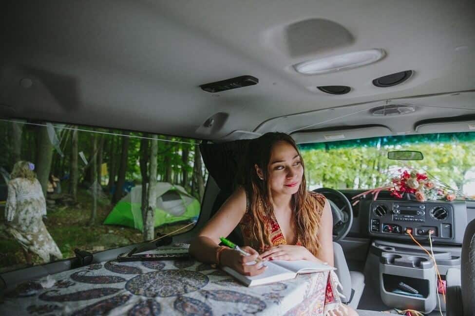 Bonnaroo Music Festival Camping Campervan