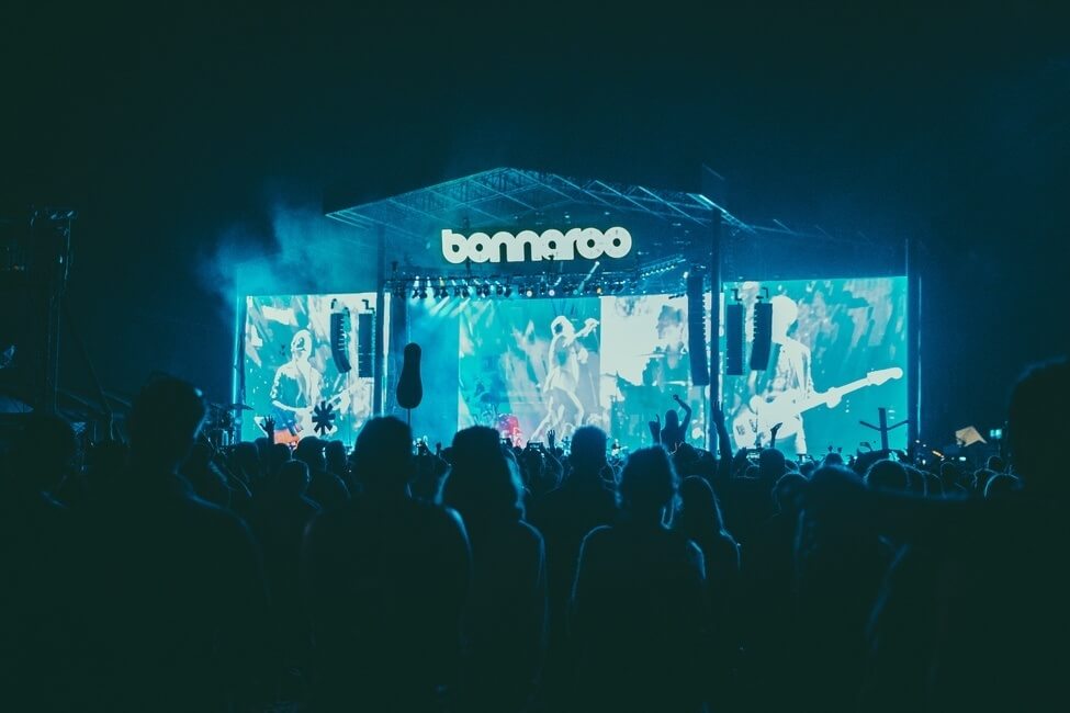 Bonnaroo Music Festival Night