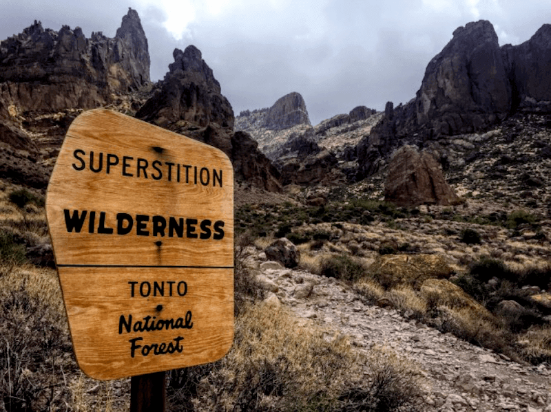 Superstition Wilderness Hike Arizona