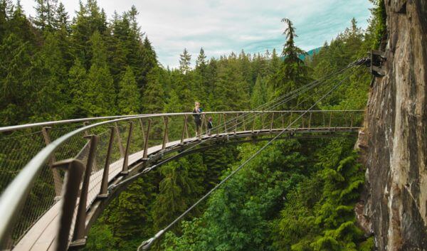 Suspension Bridges near Vancouver British Columbia