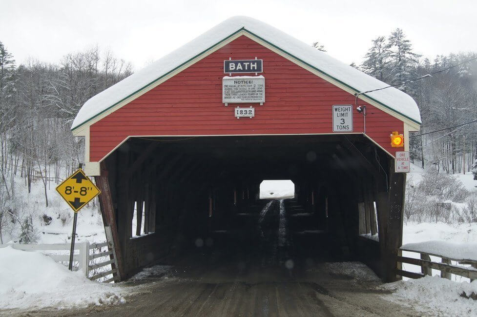 Bath Covered Bridge New Hampshire