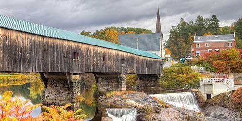 Cornish Windsor Covered Bridge Vermont
