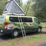 Escape Campervans Rooftop Sleeper with Ladder