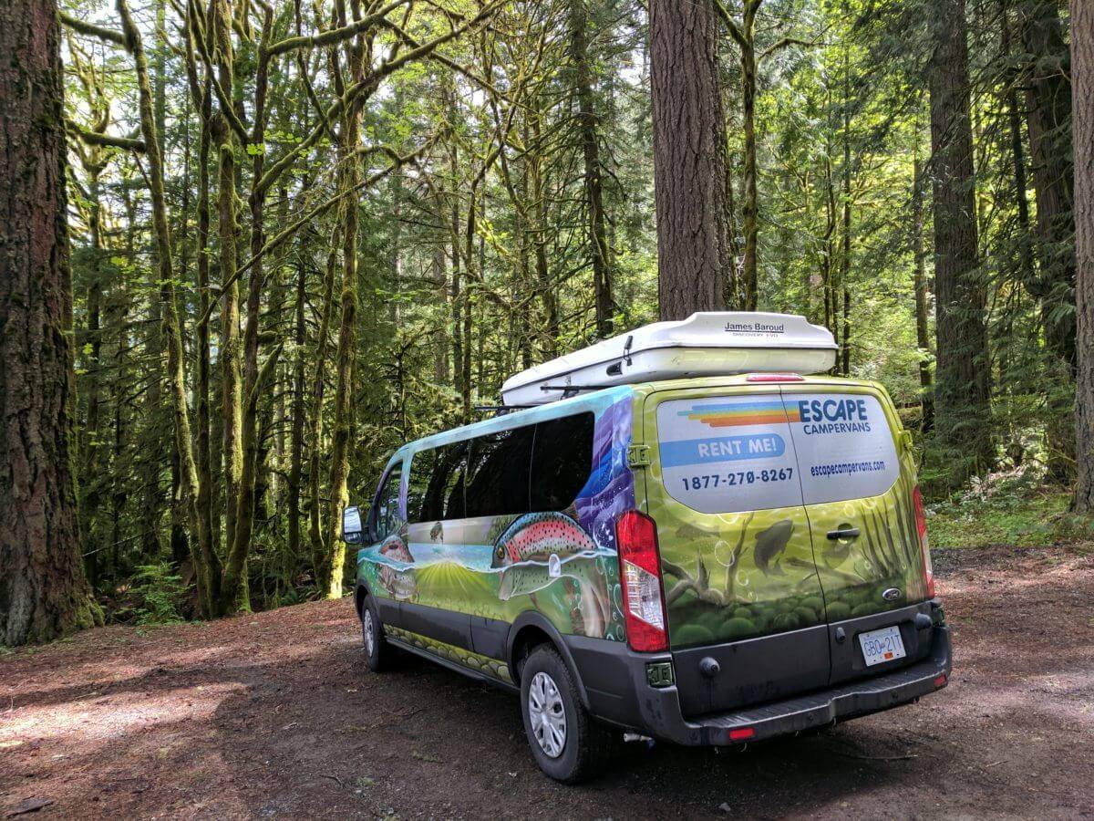 Edmonton Campervan Rentals Escape Camper Vans