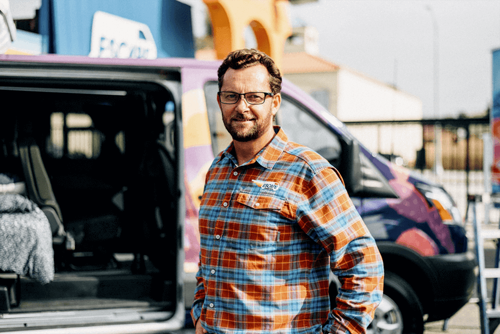 Escape Camper Vans Founder Rob Mewton