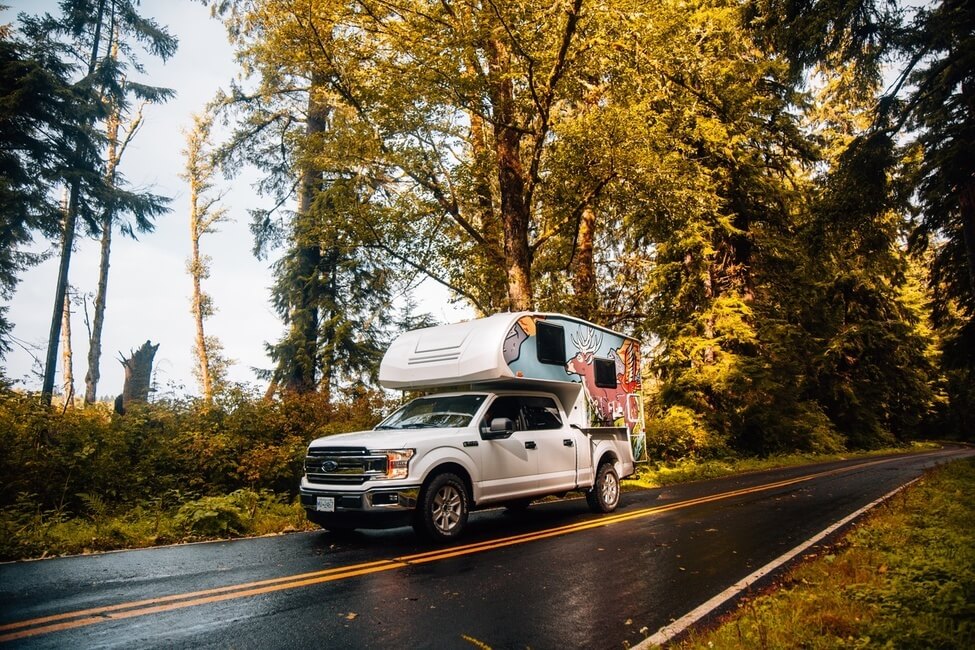 Indie Camper 3Berth Truck Camper Rentals Escape Campervans