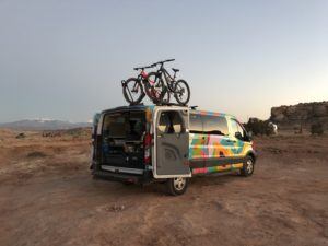 Escape Campervan in Moab Utah