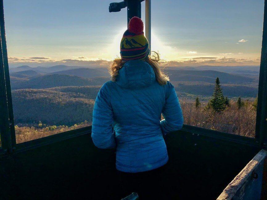 Mount Arab Fire Tower Adirondack State Park