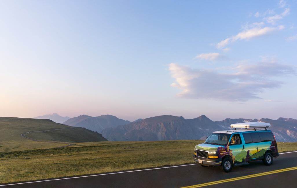 rocky mountain national park campervan