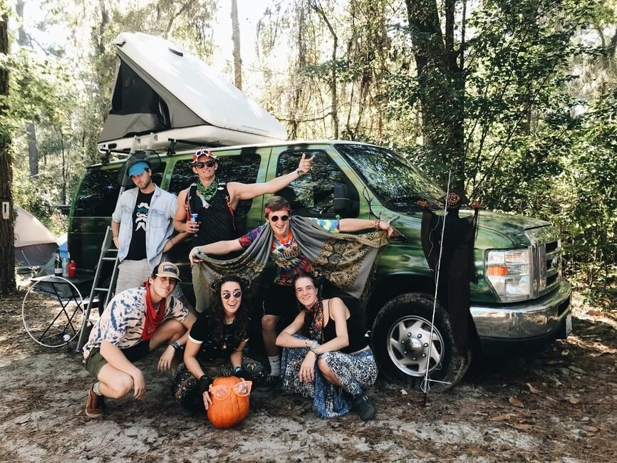 Suwannee Hulaween Camping Friends