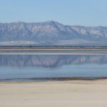 Antelope Island Utah Lake Reflection
