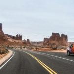 Arches National Park Moab Utah Campervan