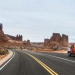 Arches National Park Moab Utah Campervan. Moab is a great camper van rental destination, as you can see as much as possible by staying somewhere new every night.