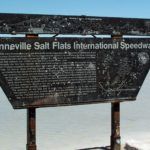 Bonneville Salt Flats Utah Sign