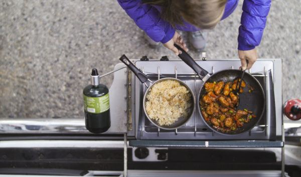 Campervan cooking dinner recipes