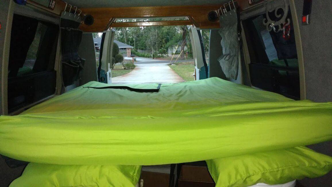 camper van bed mattress topper
