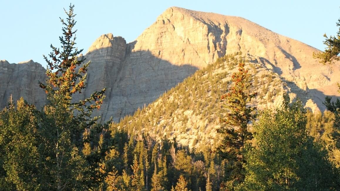 Great Basin mountains in Nevada