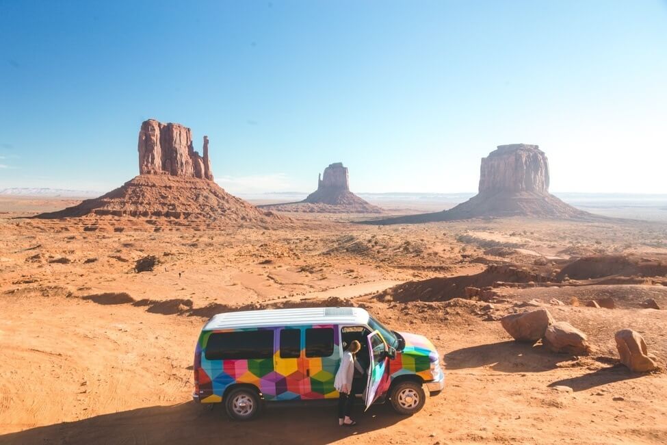 Monument Valley campervan