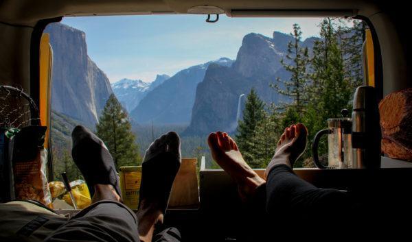 Tunnel View Yosemite National Park Campervan