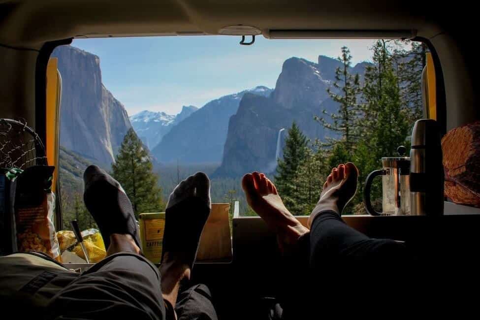 Tunnel View Yosemite National Park Campervan