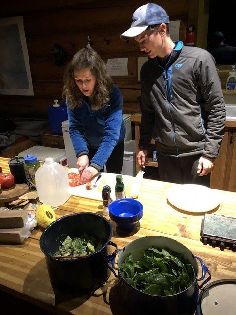 Colorado 10th Mountain Division Huts Cooking