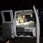 Van life camping in Maryland