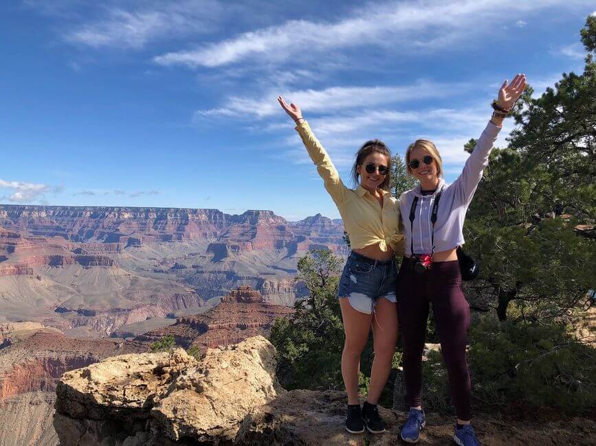 Sister Road Trip Grand Canyon