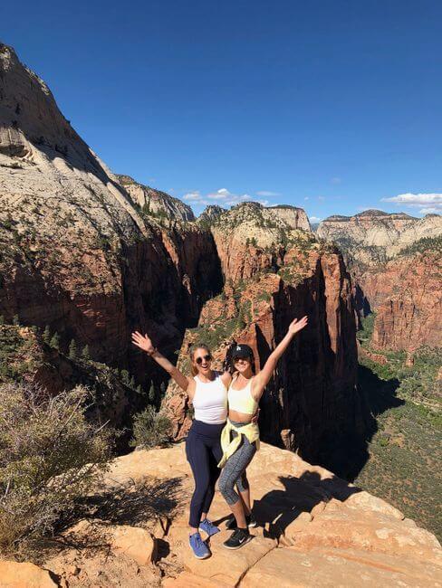 Sister Road Trip Zion