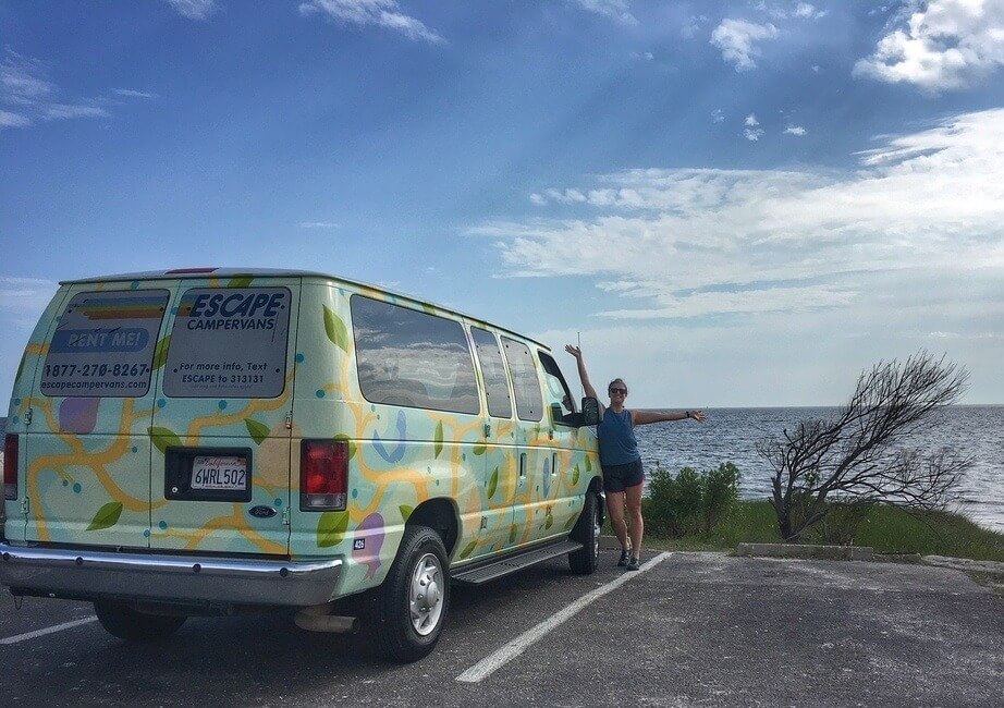 St Marks National Wildlife Refuge Florida Campervan