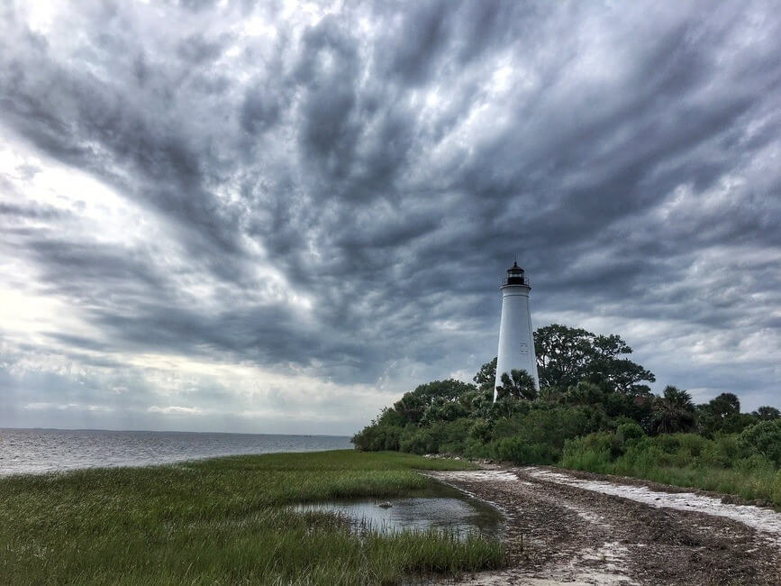 St Marks National Wildlife Refuge Florida Lighthouse