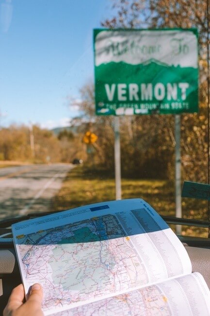 Vermont campervan road trip