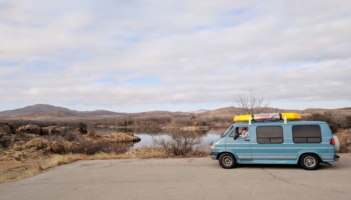 Wichita Mountains Wildlife Refuge Oklahoma Van