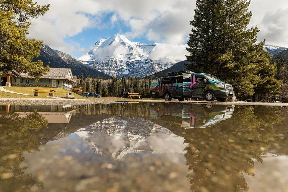 Mount Robson to Jasper Canada