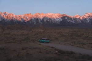 Alabama Hills California Campervan