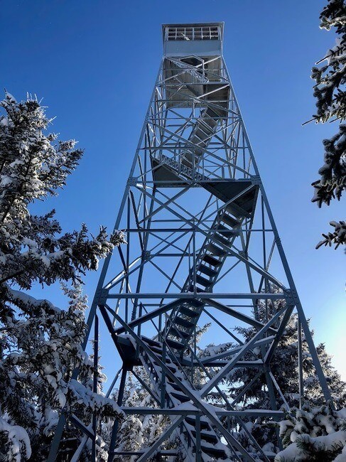 Elmore Mountain Fire Tower